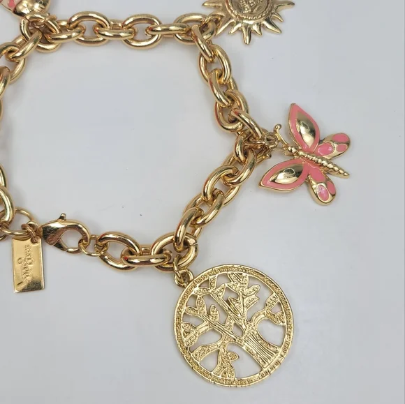 SOLD***Lilly Pulitzer Full Of Hope Charm Bracelet - Picture 4 of 12